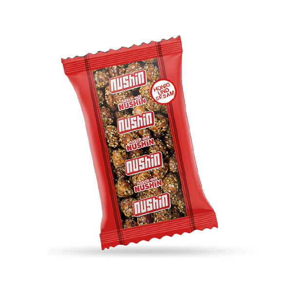 Geröstete Kichererbsen mit Honig und Sesam