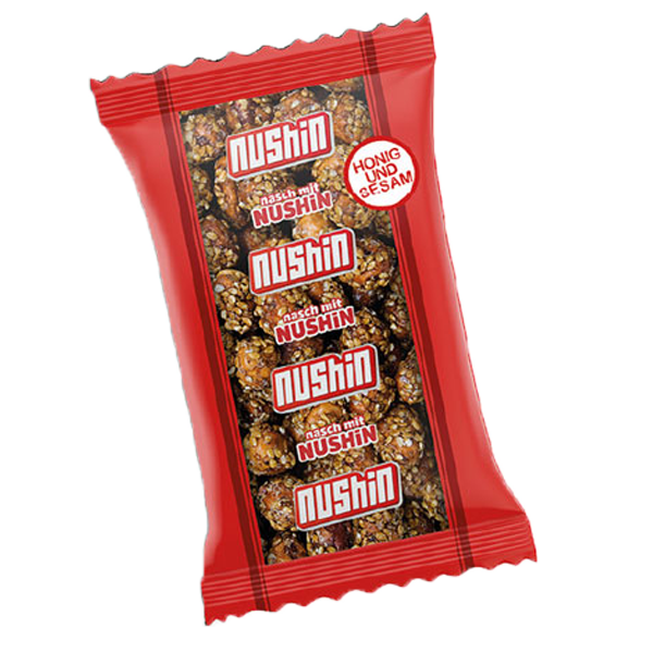 Geröstete Kichererbsen mit Honig und Sesam